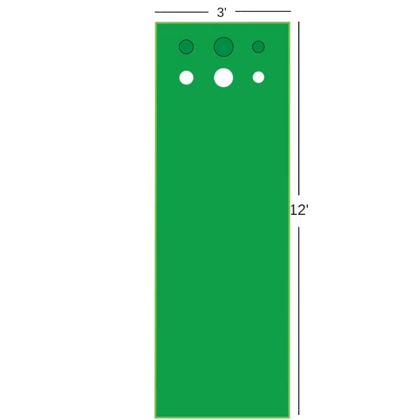Big Moss Competitor Pro V2 Putting Green & Chipping Mat