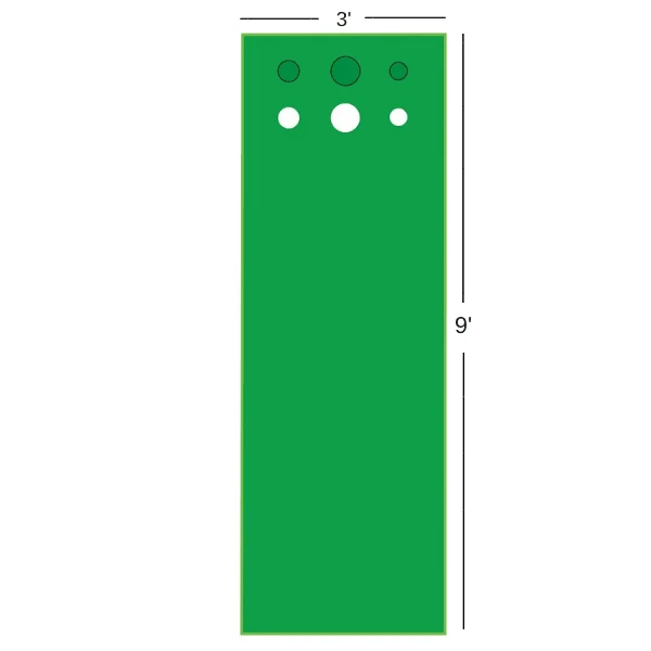 Big Moss Competitor V2 Putting Green & Chipping Mat