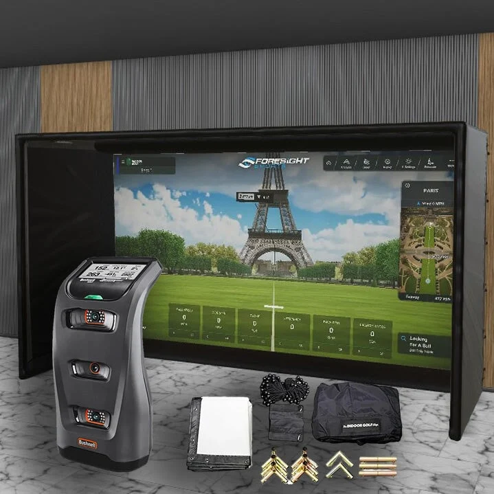 Bushnell Launch Pro SIG DIY Golf Simulator Studio Package