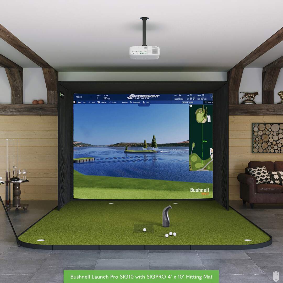 Bushnell Launch Pro SIG10 Golf Simulator Package - Image 5