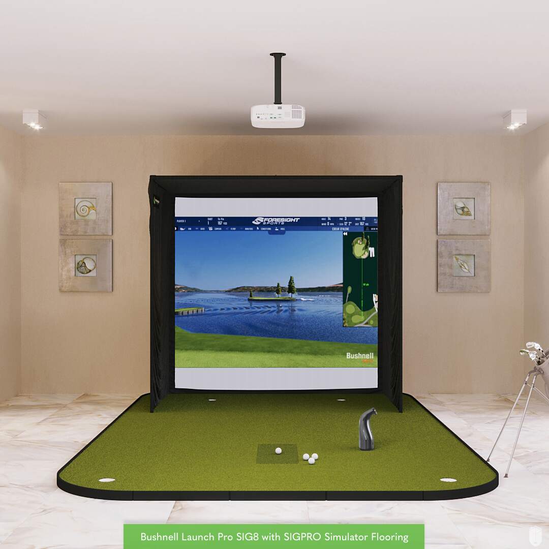Bushnell Launch Pro SIG8 Golf Simulator Package - Image 3