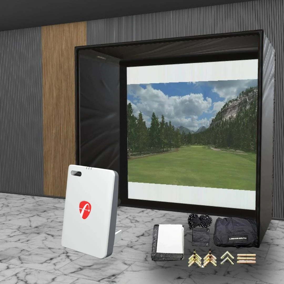 Flightscope Mevo Gen2 SIG DIY Golf Simulator Studio Package