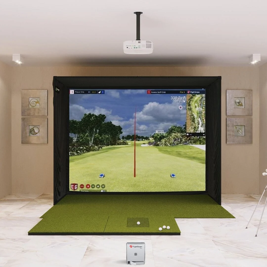 Flightscope Mevo Gen2 SIG10 Golf Simulator Package - Image 9