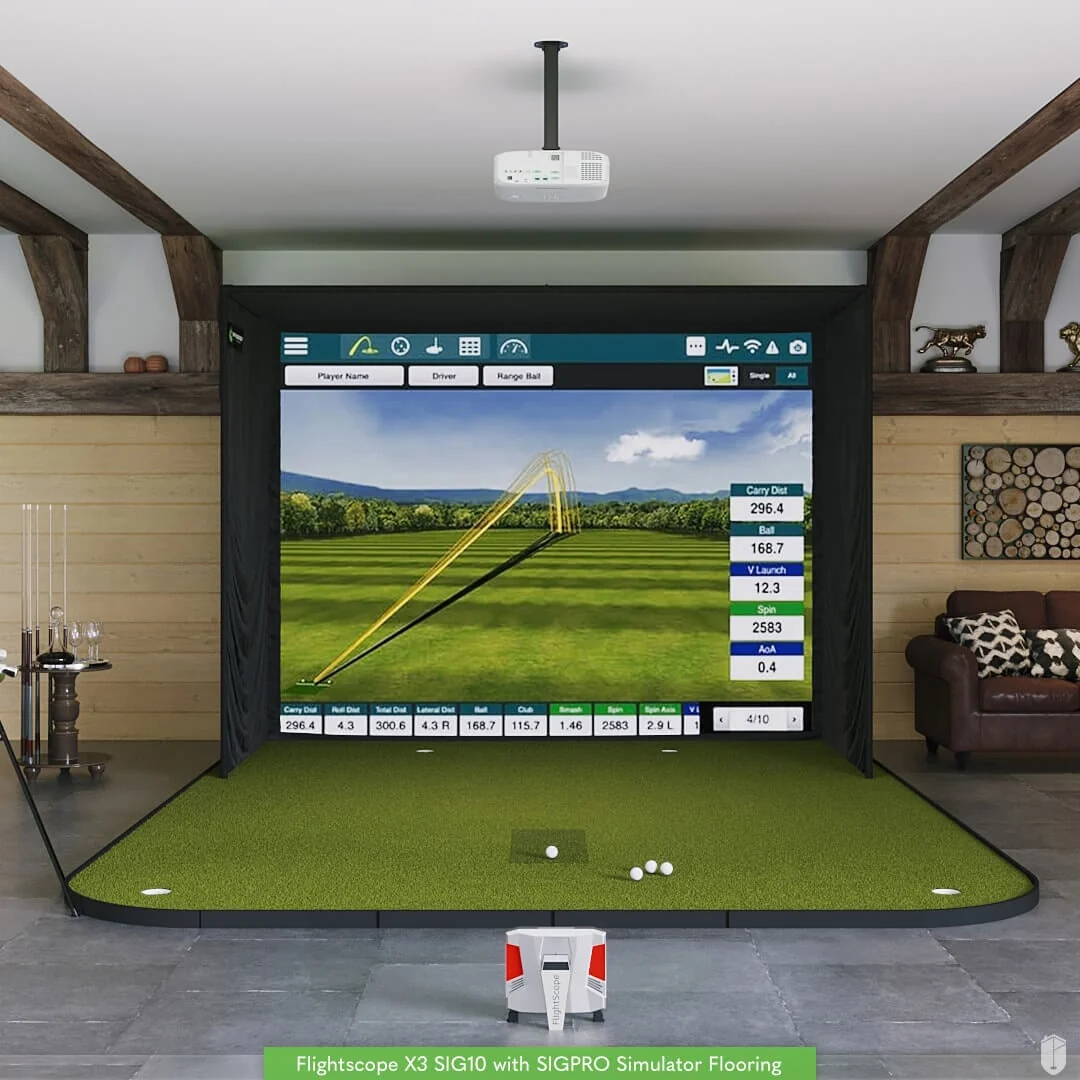 FlightScope X3C SIG10 Golf Simulator Package - Image 4