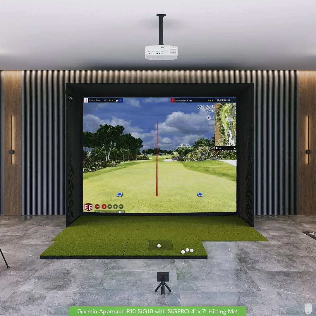 Garmin Approach R10 SIG10 Golf Simulator Package - Image 7