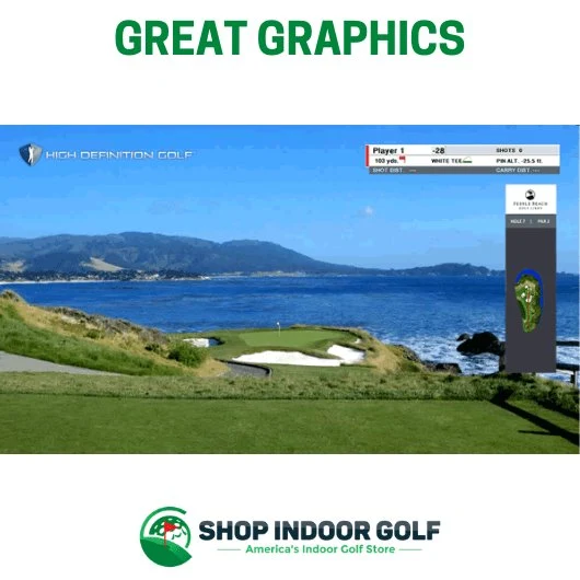 HD Golf Simulator Ultimate Entertainment Package - Image 16