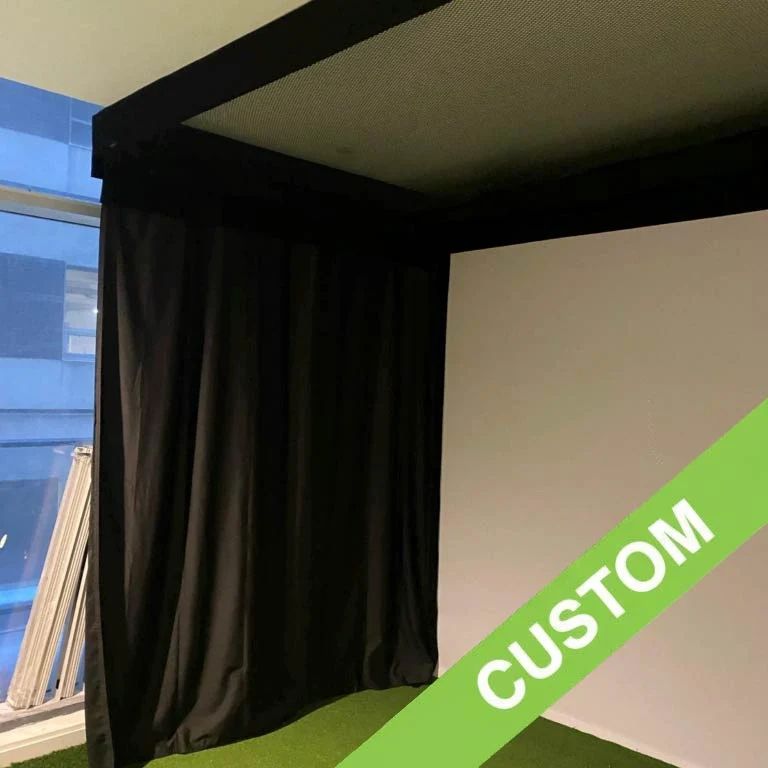 SIG Custom Golf Simulator Curtains