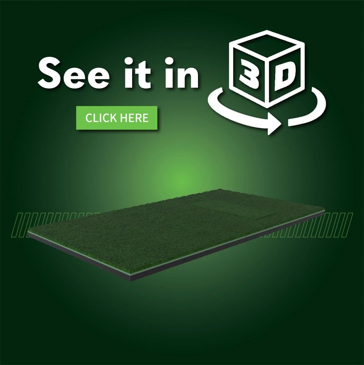SIGPRO Softy 4' x 7' Golf Mat - Image 2