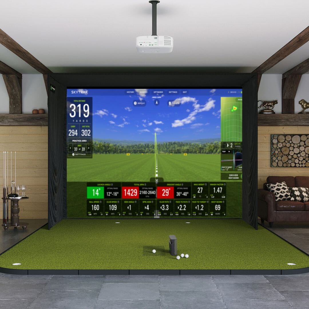 SkyTrak ST MAX SIG12 Golf Simulator Package - Image 4