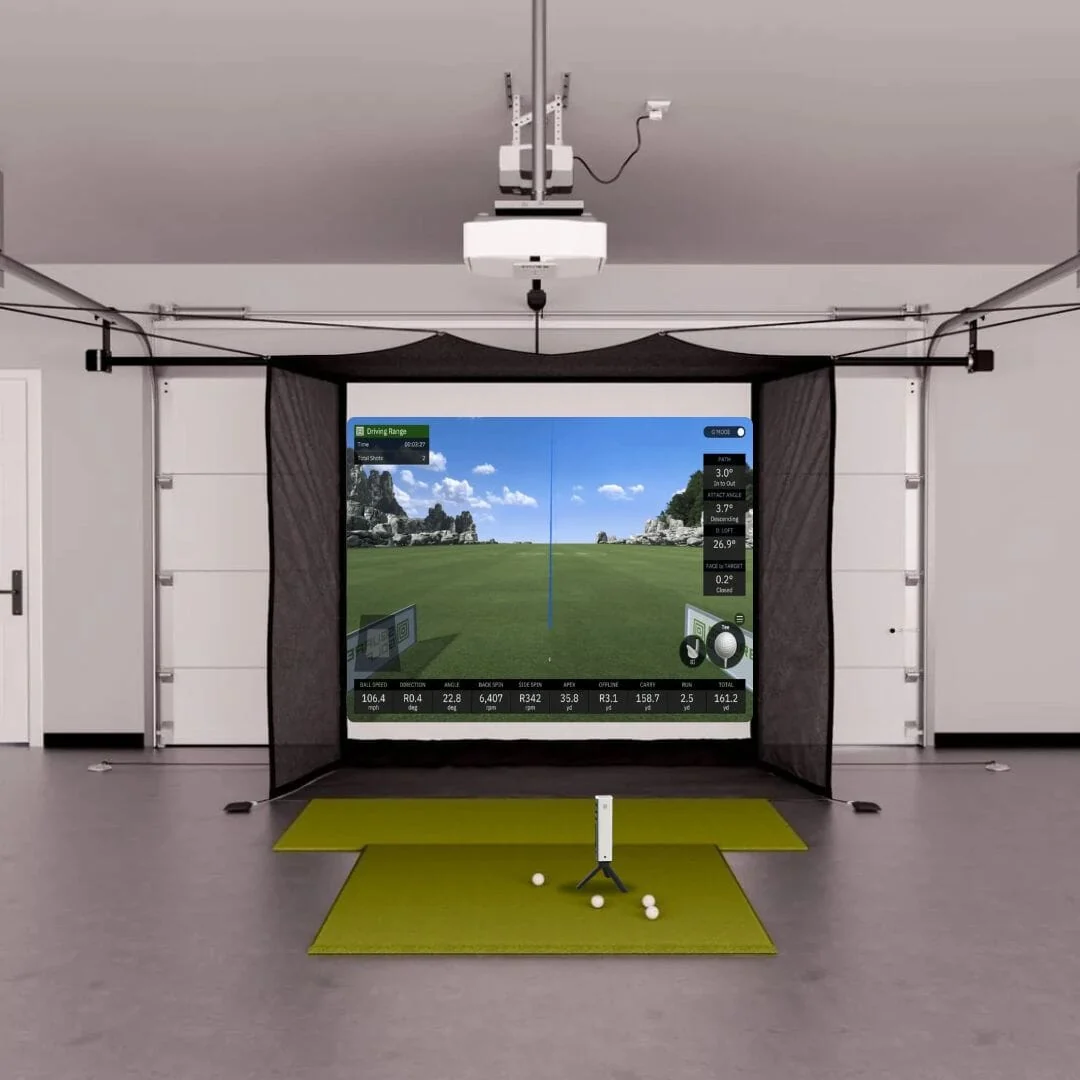 Square Omni Garage Golf Simulator Package