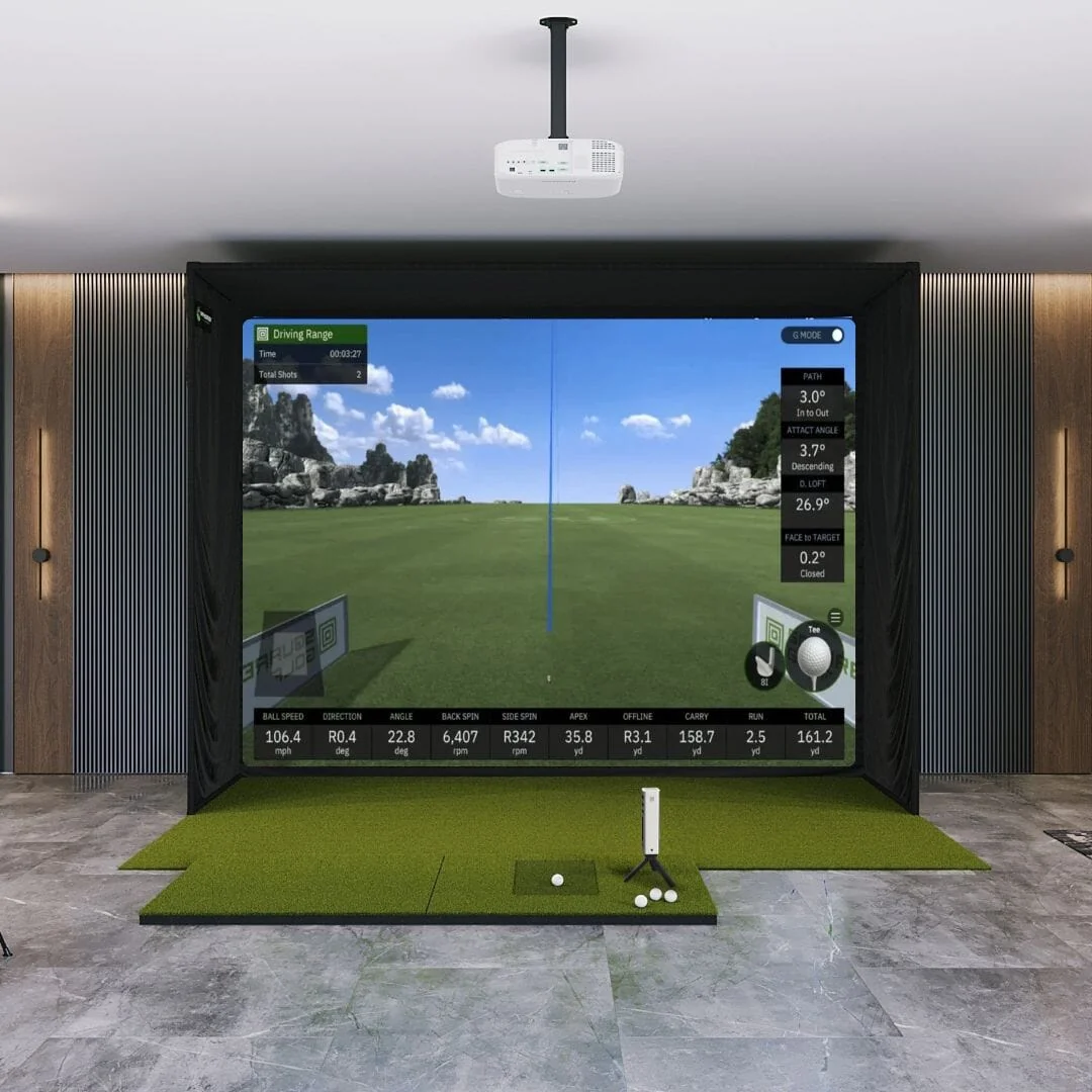 Square Omni SIG12 Golf Simulator Package - Image 2