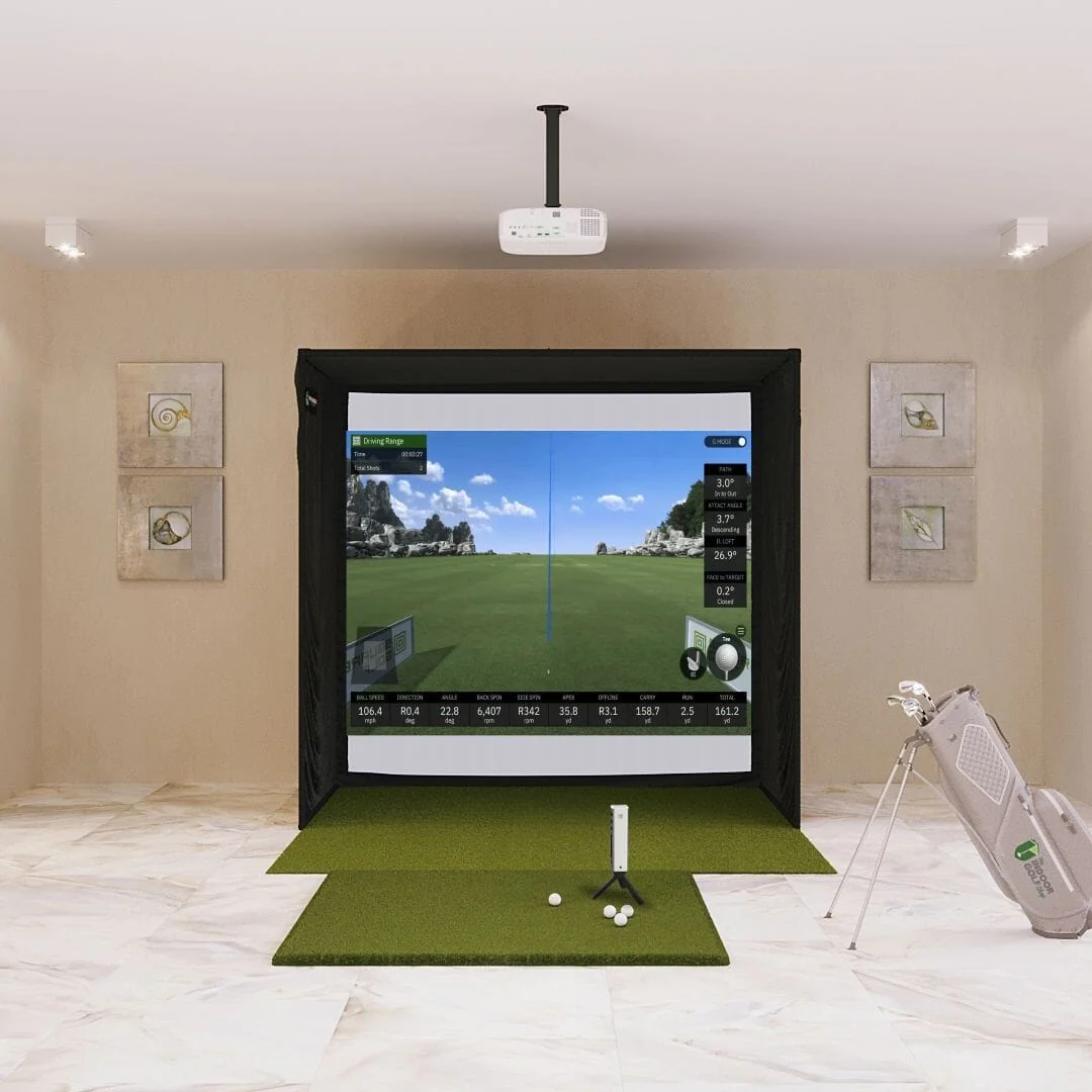 Square Omni SIG8 Golf Simulator Package