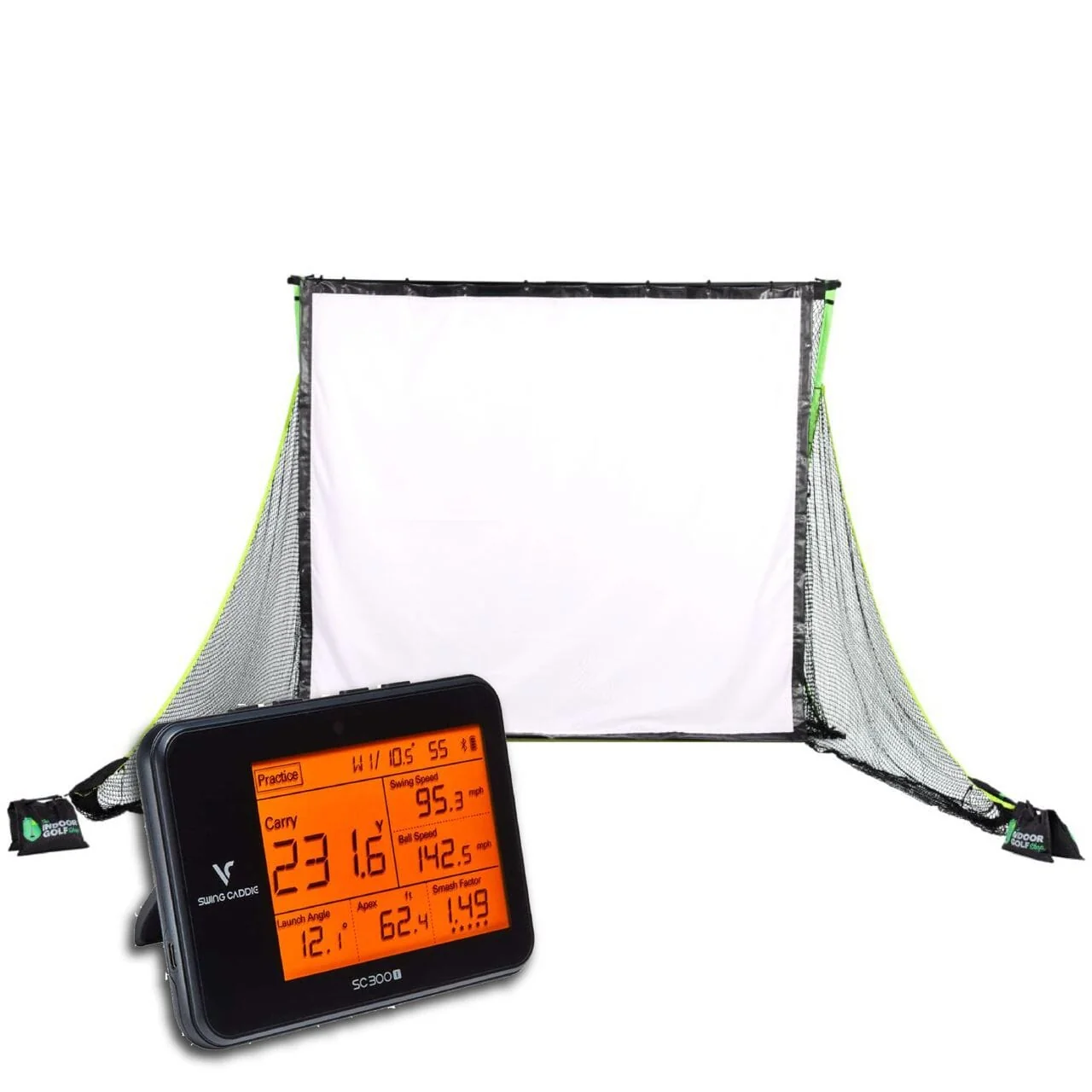 Swing Caddie SC300i Golf Net Practice Bundle - Image 5