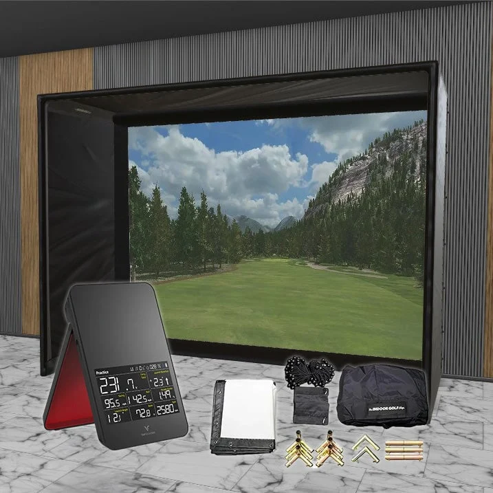 Swing Caddie SC4 SIG DIY Golf Simulator Studio Package - Image 3