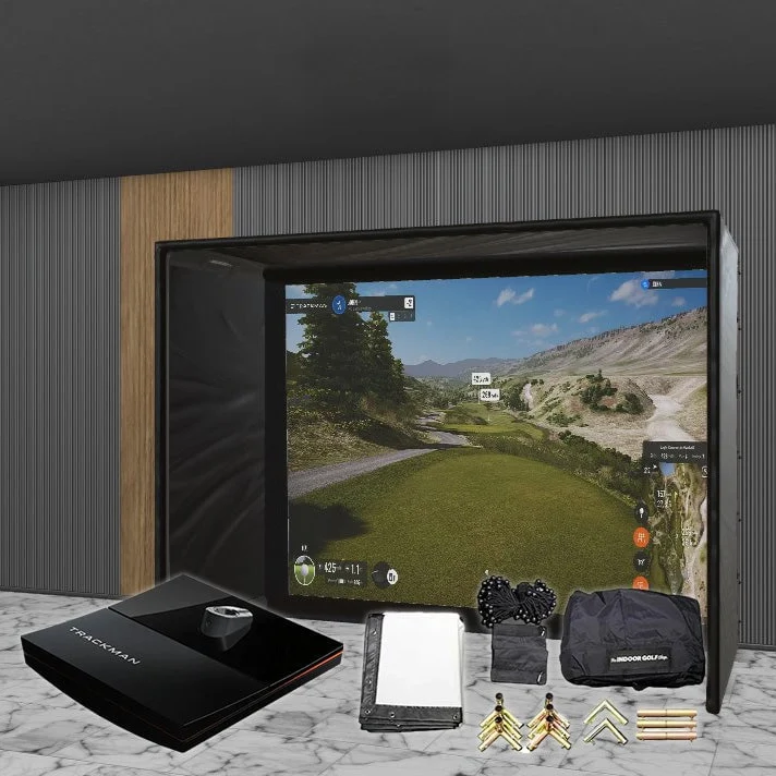Trackman iO SIG DIY Golf Simulator Studio Package