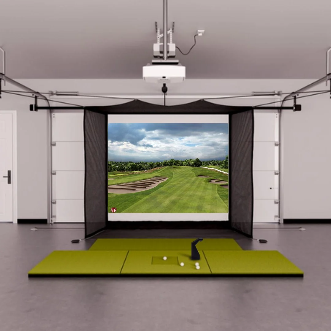 TruGolf Launch Box Garage Golf Simulator Package - Image 3