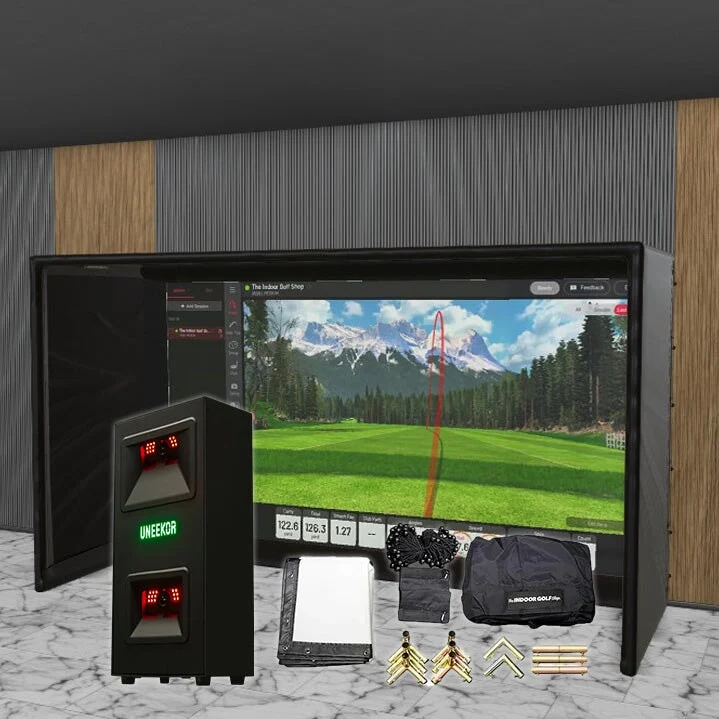 Uneekor EYE Mini LITE SIG DIY Golf Simulator Studio Package - Image 4