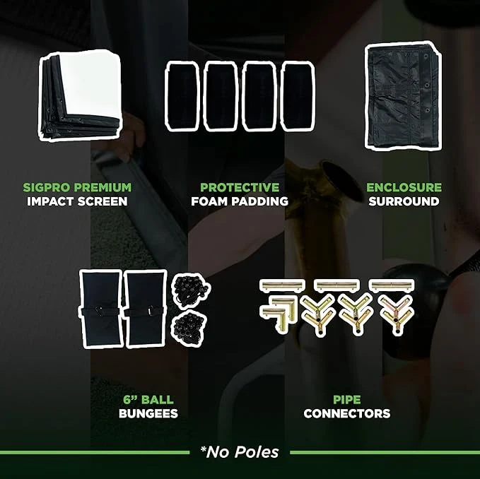 Uneekor EYE Mini SIG DIY Golf Simulator Studio Package - Image 13