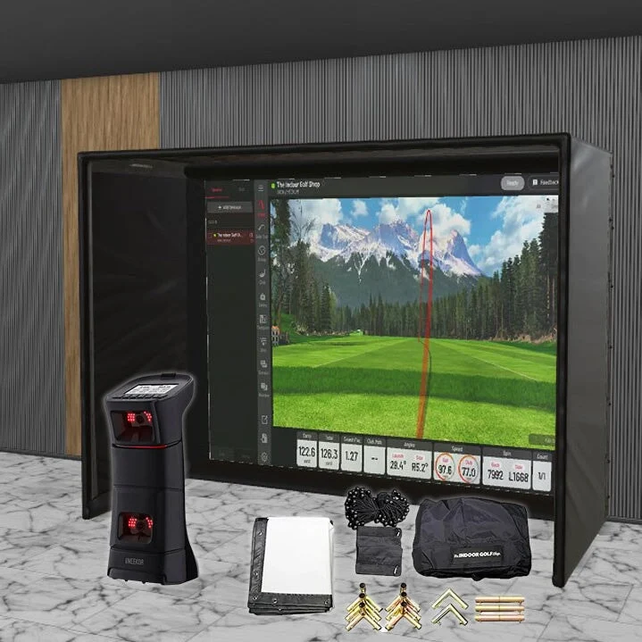 Uneekor EYE Mini SIG DIY Golf Simulator Studio Package - Image 7