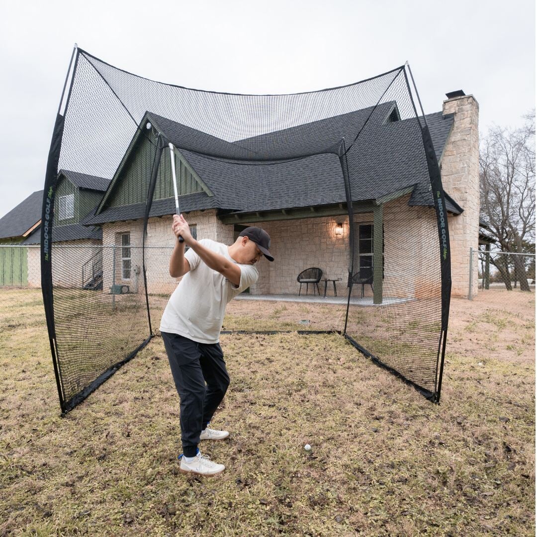 Uneekor EYE MINI Golf Net Practice Bundle - Image 18